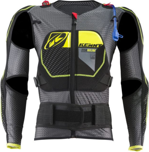 Armura Moto MX Titanium Black Yellow 2019