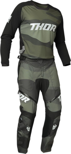 Pantaloni Enduro Terrain In The Boot Green Camo