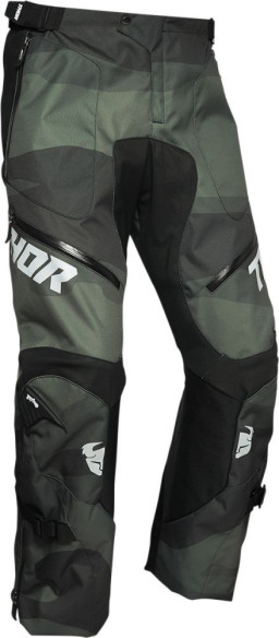 Pantaloni Enduro Terrain Over The Boot Green Camo