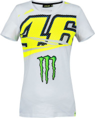 Tricou Dama Monster Alb