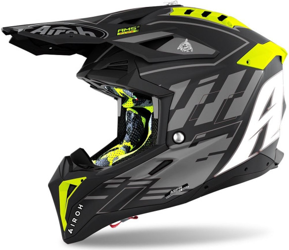Casca Moto MX Aviator 3 Rampage Black Matt 2021