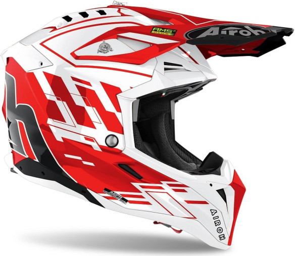 Casca Moto Enduro Aviator 3 Rampage Red Gloss