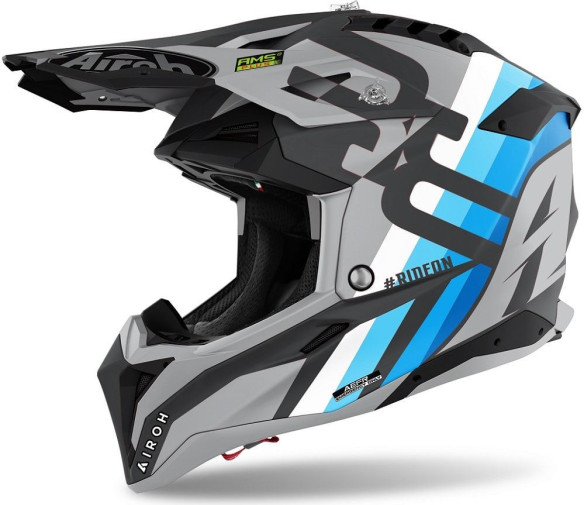 Casca Moto Enduro Aviator 3 Rainbow Anthracite