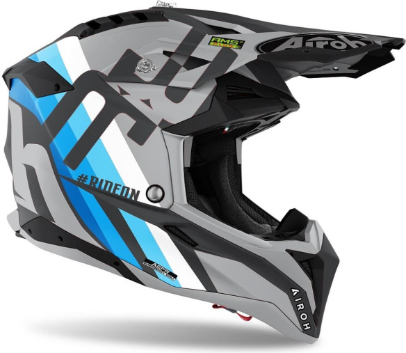 Casca Moto Enduro Aviator 3 Rainbow Anthracite