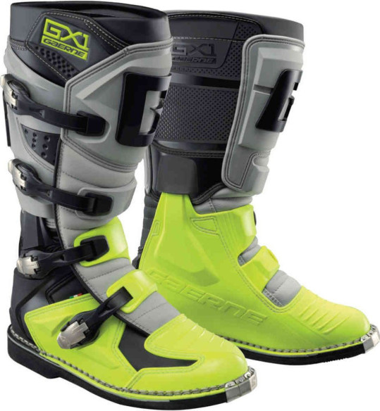 Cizme Moto MX GX1 Goodyear Yellow Black