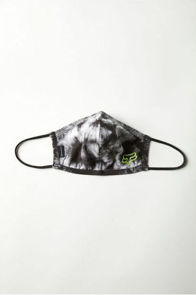 Masca Fata Tie Dye Negru Alb