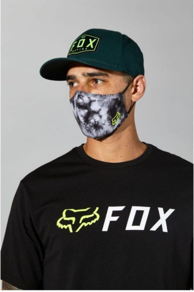 Masca Fata Tie Dye Negru Alb
