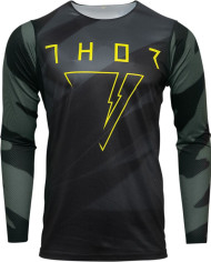 Tricou Moto MX Prime Pro Cast Green Black