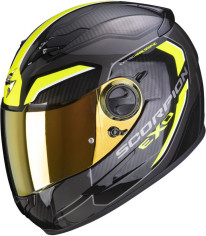 Casca Moto Full-Face Exo 490 Supernova Black Neon Yellow