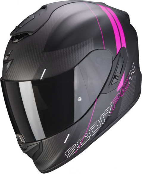 Casca Moto Full-Face Exo 1400 Carbon Air Drik Matt Black Pink