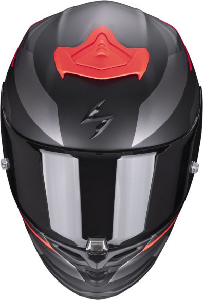 Casca Moto Full-Face Exo R1 Air Orbis Matt Black Red 2021