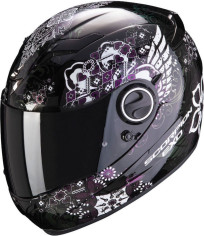 Casca Moto Full-Face Exo 490 Divina Black Chameleon