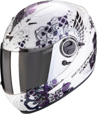 Casca Moto Full-Face Exo 490 Divina White Chameleon