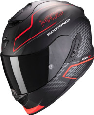 Casca Moto Full-Face Exo 1400 Air Galaxy Matt Neon Red
