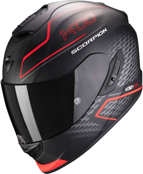 Casca Moto Full-Face Exo 1400 Air Galaxy Matt Neon Red