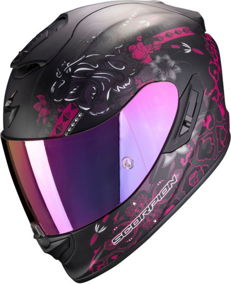 Casca Moto Full-Face Exo 1400 Air Toa Matt Black Pink