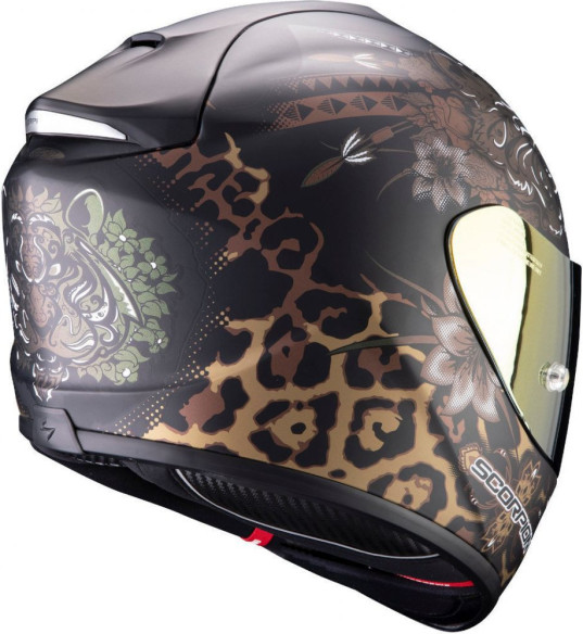 Casca Moto Full-Face Exo 1400 Air Toa Matt Black Gold
