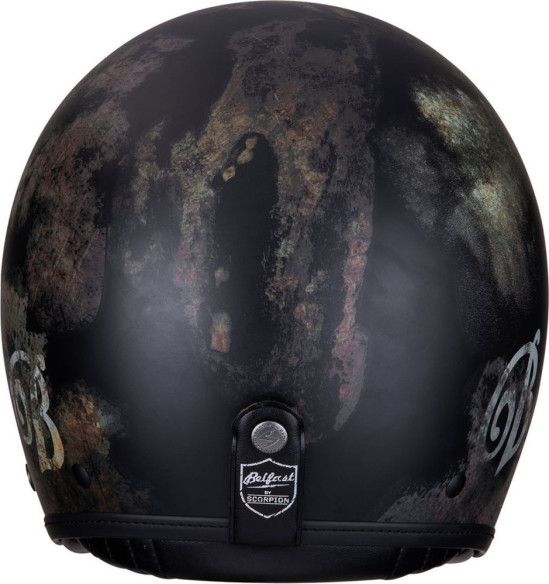 Casca Moto Open Face Jet Belfast Tempus Black