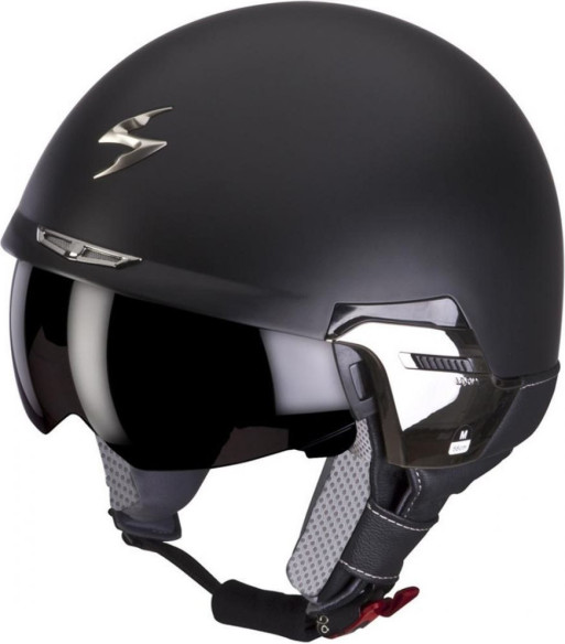 Casca Moto Open Face Jet Exo 100 Padova II Matt Black Black