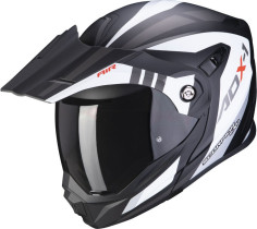Casca Moto Touring Adventure ADX-1 Lontano Matt White Black