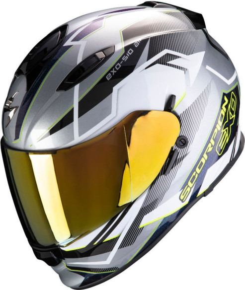 Casca Moto Full-Face Exo 510 Air Balt White Silver
