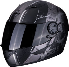 Casca Moto Full-Face Exo 490 Dar Black Matt Silver