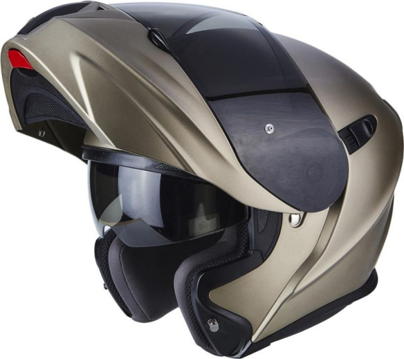 Casca Moto Flip-Up Exo 920 Solid Titanium