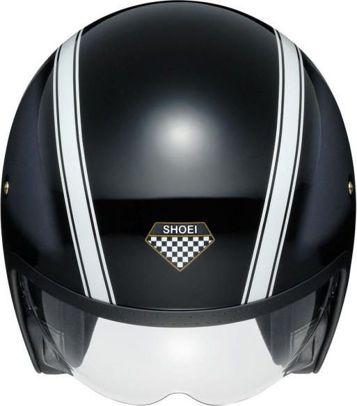 Casca Moto Open Face Jet J.O Hawker TC-5 Black Silver