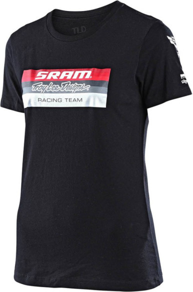 Tricou Dama SRAM Racing Block Black