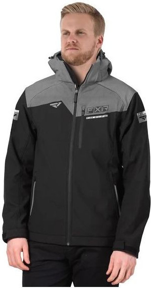 Geaca Snow Renegade Softshell Black Grey Heather 2021