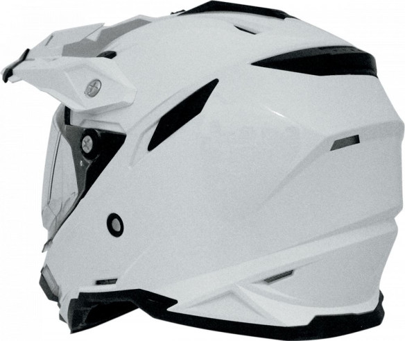 Casca Moto Dual Sport FX-41DS Adventure Pearl White