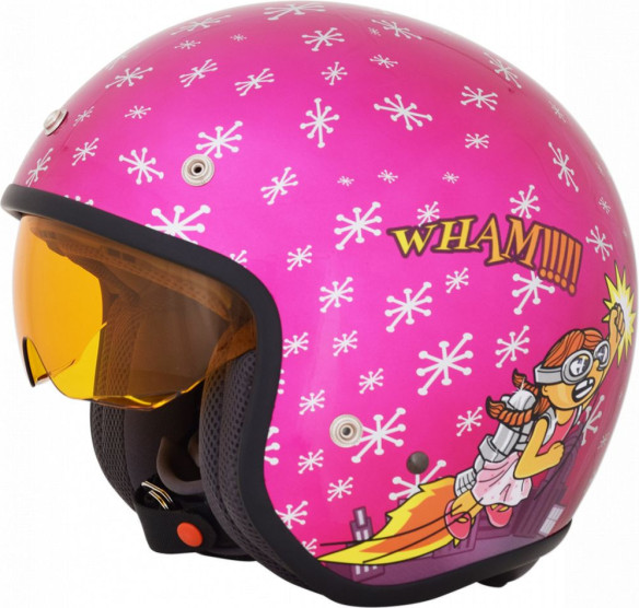 Casca Moto Jet Open Face Copii FX-142y Rocket Girl 2021
