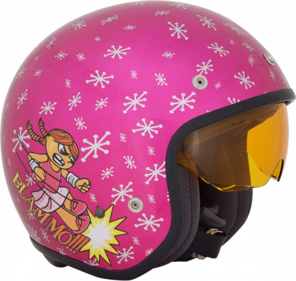 Casca Moto Jet Open Face Copii FX-142y Rocket Girl 2021