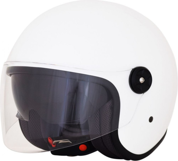 Casca Moto Jet Open Face FX-143 White