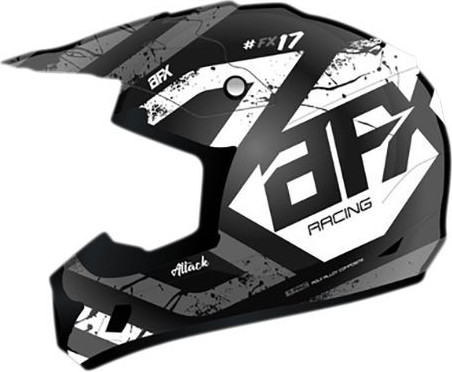 Casca Enduro Copii FX17ye Attack Matte Silver 2021