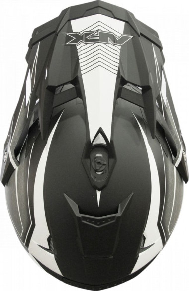 Casca Moto Dual Sport FX-41 Range Matte Black