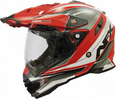 Casca Moto Dual Sport FX-41 Range Matte Red 2021