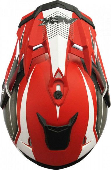 Casca Moto Dual Sport FX-41 Range Matte Red 2021