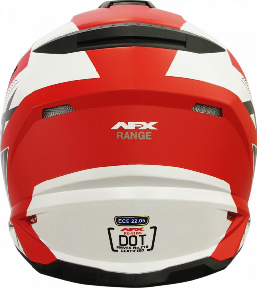 Casca Moto Dual Sport FX-41 Range Matte Red 2021