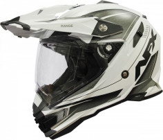 Casca Moto Dual Sport FX-41 Range Matte White