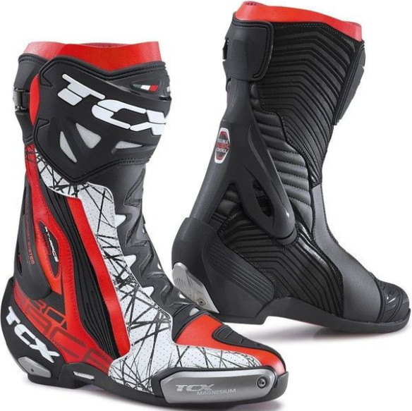 Cizme racing RT-RACE PRO AIR LIMITED Black White Red 2021