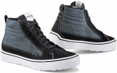 Ghete Moto Dama STREET 3 TEX WP Lady Black Grey