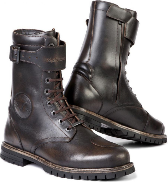 Ghete Moto Impermeabile Rocket WP Maro