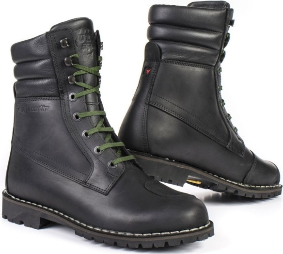 Ghete Moto Piele YuRok Negru