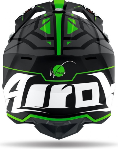 Casca Moto Enduro WRAAP MOOD Green Matt