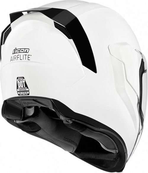 Casca Moto Full-Face Airflite Gloss Solid White