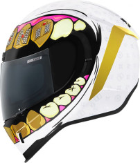 Casca Moto Full-Face Airform Grillz White