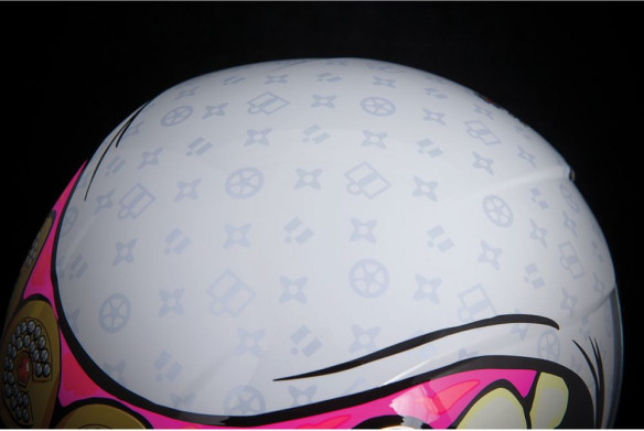 Casca Moto Full-Face Airform Grillz White