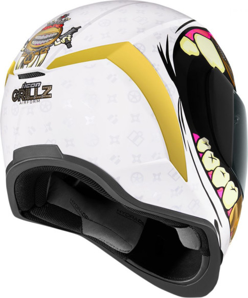 Casca Moto Full-Face Airform Grillz White
