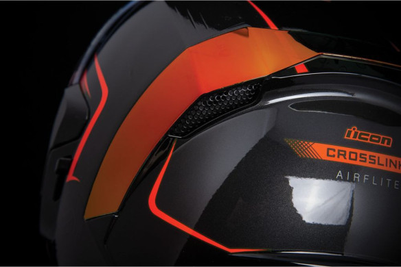 Casca Moto Full-Face Airflite Crosslink Red